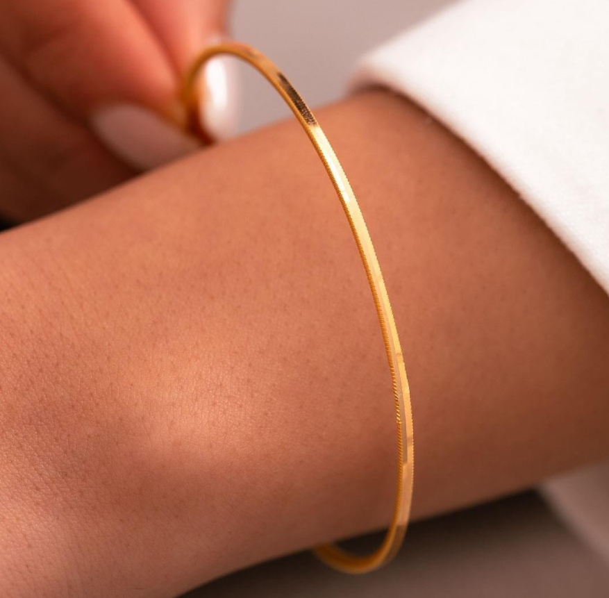 10 Gram 22 Ayar Altın Suyolu Ajda Bilezik